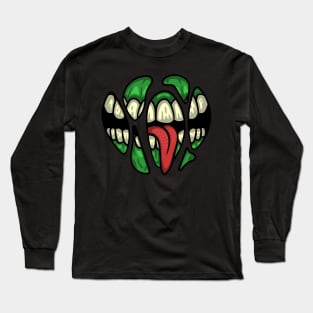 Ripped Monster Mouth Long Sleeve T-Shirt